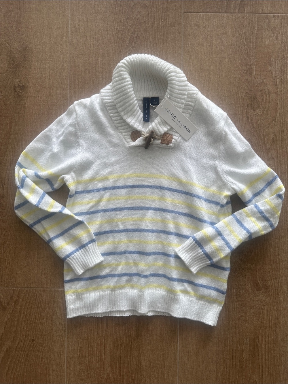 NWT boys Janie and Jack sweater size 5